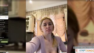 Amazoniiaa Flirtatious act at stripTango