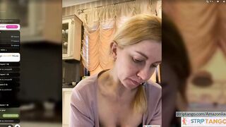 Amazoniiaa Flirtatious act at stripTango