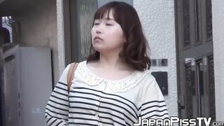 Japanese babes filmed on hidden cam while peeing outdoors
