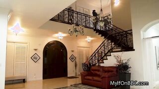Bored housewife calls over old friend for his BBC