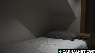 Stepson goes to stepdads bedroom to have sex