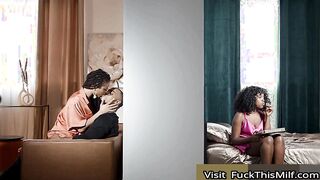 There's nothing like a hot threesome with Kira Noir and Elsie competing for Maze's ha