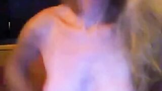 Nice MILF masturbating on Webcam