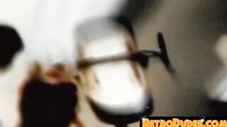 Gay patient jerks off while dildo screwed by hot specialist