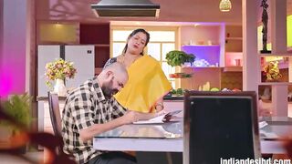 Big Boobs Malkin Sex with Ramu kaka