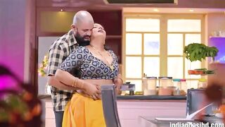 Big Boobs Malkin Sex with Ramu kaka