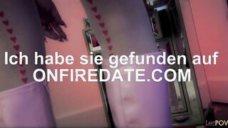 Geilen Sex mit der neugierigen Freundin