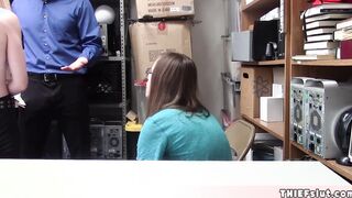 Emma gets fucked by a security guard