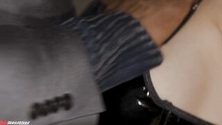 Boss Kenzie Taylor Threats Herself To Some Office BBC