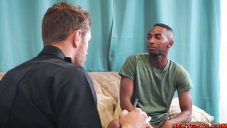 Police offers his dick to replace a sex toy