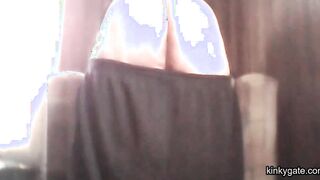 my angry wife hits my ass hard