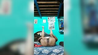 Desi aunty dress change