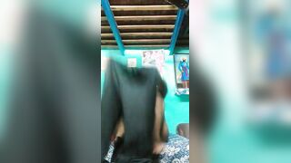 Desi aunty dress change