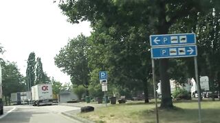 Highway bimbo Melina May gets boned by everyone. JIZZED!!!