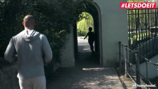 LETSDOEIT - Russian Hot Stacy Bloom Gets Penis From Stranger