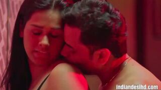 Merrid Bhabhi Hardcore Sex with Husbund Friend  in Badroom