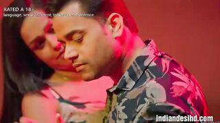 Merrid Bhabhi Hardcore Sex with Husbund Friend  in Badroom