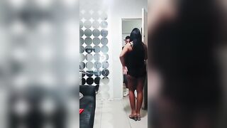 Mulata gostosa do rabão fudendo com o dotado