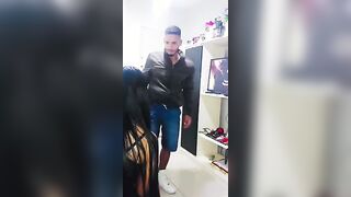 Mulata gostosa do rabão fudendo com o dotado