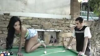 Mulata gostosa do rabão fudendo com o dotado