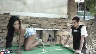 Mulata gostosa do rabão fudendo com o dotado