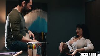 MILF drops on knees and gave a blowjob