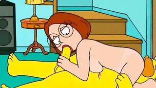 Famous toons sloppy blowjob