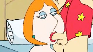 Famous toons sloppy blowjob