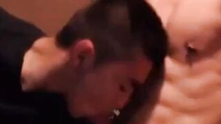 Young Asian Cutie Blows White Twink on Webcam
