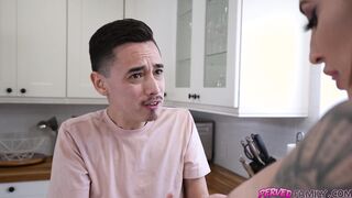 Stepbro, check out my new tits!