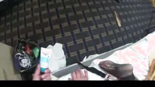 whole bunch of  paddles hitting fat ass