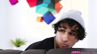 You taking pictures of my tits, stepbro?