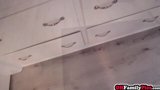 Wet stepsister Jamie Jett getting fucked