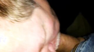 Sucking Harley dick