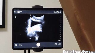 Tiny Tom Bentley have no choice but to watch his ass get drilled by Dr Wolf