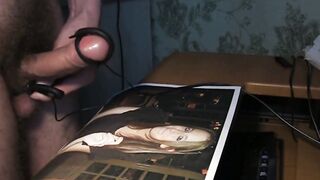 Amateur BDSM Masturbation with E-stim Sex Toys