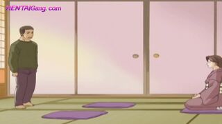 Ugly Boy Fucks Big Titted Mom - MILF Becomes Love Puppet for her Husband's Father