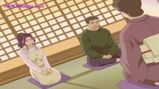 Ugly Boy Fucks Big Titted Mom - MILF Becomes Love Puppet for her Husband's Father