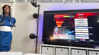 Chun Li from Street Fighter gets Creampied!
