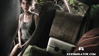 ▱ Small Tits Skinny Babe Rough Car Domination ▰