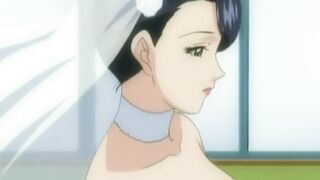 Wonderful horny babes get cumshots