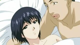 Wonderful horny babes get cumshots
