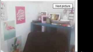 Polish Girl with Big Nipples in BDSM Webcam Show