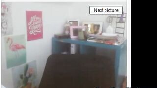 Polish Girl with Big Nipples in BDSM Webcam Show