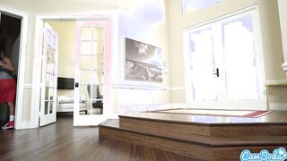 Camsoda-Stepmom giving footjob and riding