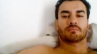 David Zepeda Masturbating on Webcam
