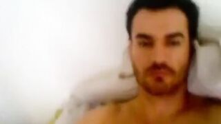David Zepeda Masturbating on Webcam