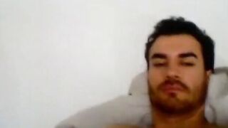 David Zepeda Masturbating on Webcam