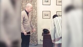 Daddy Headmaster Punishes Twink for Smoking