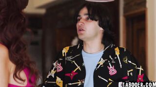Elias can't resist his stepmoms wet twat